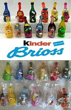 FERRERO KINDER SORPRESE BRIOSS GLI SBOTTIGLIATI PORTA MESSAGGI 2001 COMPLETI 