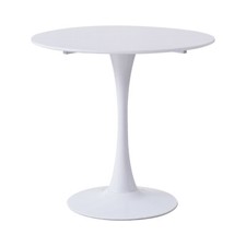 Tavolo Rotondo 80cm Bar Cucina Sala da Pranzo Design Moderno Scandinavo Tulip