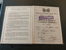 Tessera Regno Passaporto 1930