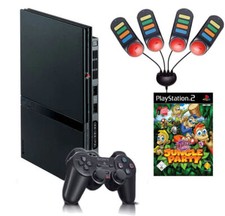 Console PS2 Slim #nero + Buzz