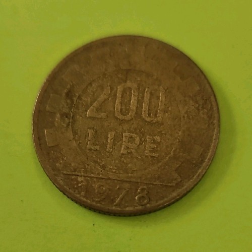 Moneta 200 lire - lire, repubblica