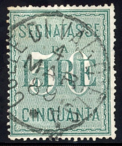 Italia 1884 rara - , affrancatura