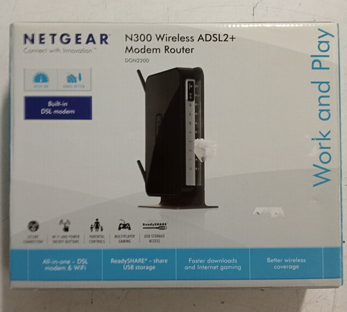 Netgear dgn2200 modem - netgear, router