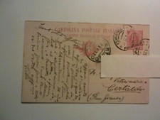 STORIA POSTALE cartolina postale 10 cent ITALIA REGNO 1917 UDINE CERTALDO