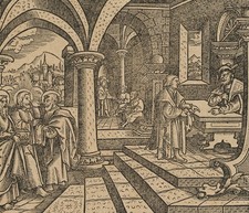 Scena biblica, Gesù davanti a