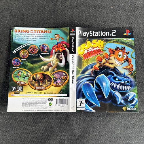 Sony ps2 crash - ps2,