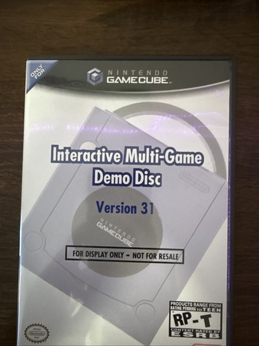 Nintendo gamecube disco - nintendo, demo