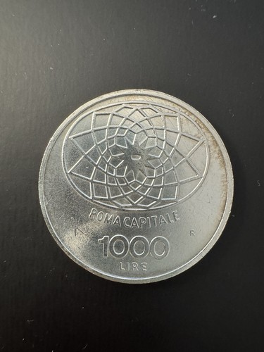 Moneta 1000 lire roma capitale - moneta,