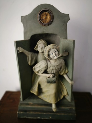 Scultura bambini terracotta - scultura,