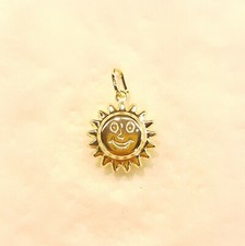 Ciondolo sole - Sun charm - 9Kt. g. 0,90