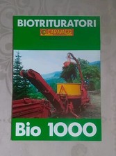 BIOTRITURATORI CARAVAGGI FATTORIA AGRICOLTURA FARM BROCHURE ORIGINALE