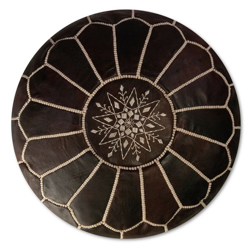 Pouf marocchino pelle - marocchino,