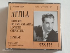 CD Verdi- Attila – Ghiaurov, Orlandi Malaspina – Patané