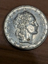 1967 Italy 50 Lire KM# 95