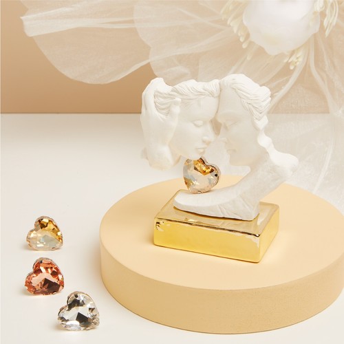 Coppia innamorati base - , gold