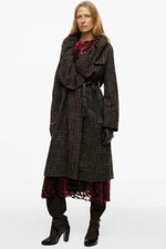 NWT ZARA BALLOON COLLAR COAT