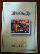 Folder vigili del fuoco ufficiale 1999 raro 