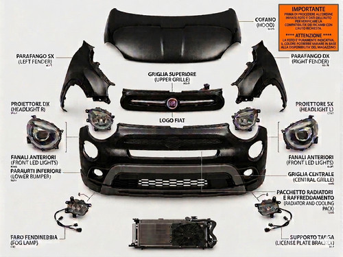 Musata anteriore kit airbag - e,