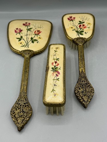Vintage dressing table set - dressing,