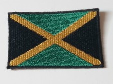 Toppa Patch Bandiera Giamaica Paese Stato Nazione Bob Marley Africa