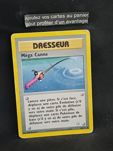 Carte pokemon mega - pokemon, canne