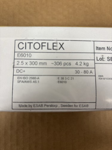 Elettrodi esab citoflex e6010 - elettrodi,