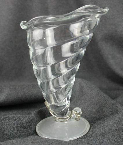 Vaso vetro porta fiori - vaso,