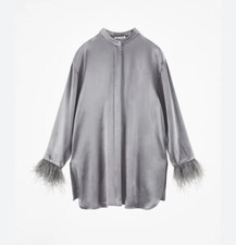 ZARA NUOVA CAMICIA DONNA RASO