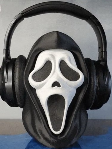 Cuffia ghost face scream - ghost,