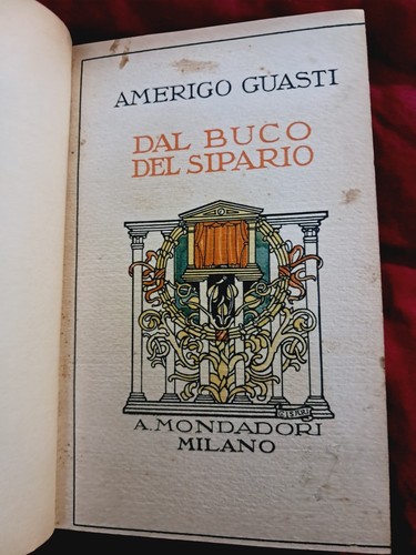 Teatro dal buco del - teatro, sipario