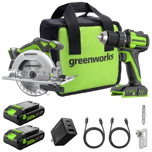 Greenworks trapano avvitatore - trapano,