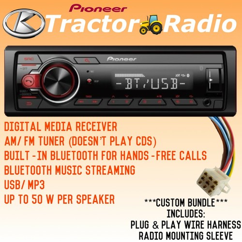 Kubota pioneer radio usb - radio, fm