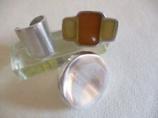 LOTTO ANELLI  ALLUMINIO GRANDE statement ring