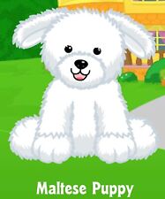Webkinz Cucciolo Classico Maltese - hm792 - Solo Codice Adozione Virtuale