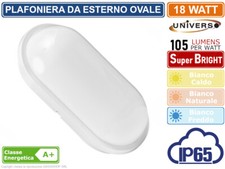 PLAFONIERA LED DA ESTERNO IP65