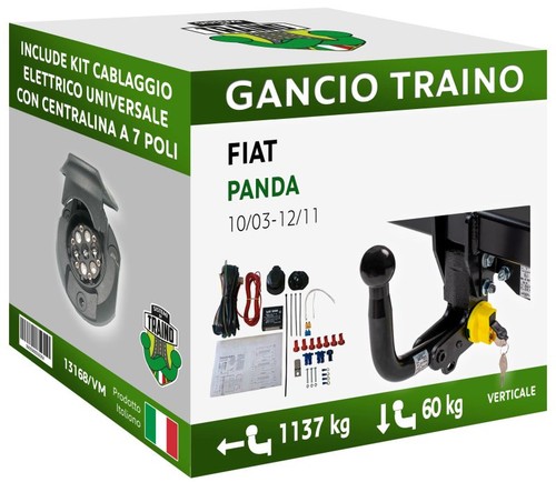 Gancio verticale estraibile - gancio,