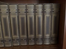 ENCICLOPEDIA TRECCANI 12 VOLUMI COMPLETA + ATLANTE + SUPPLEMENTO Anni 70