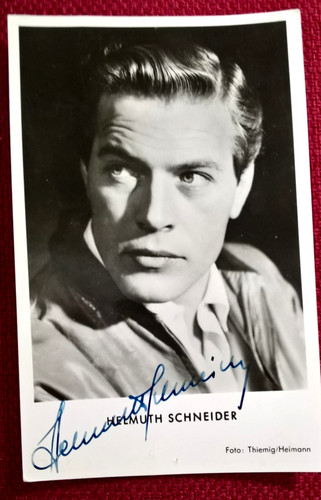 Autografo originale helmuth - autografo,