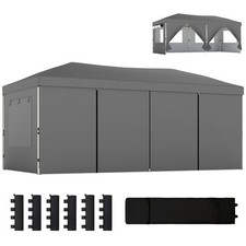 Outsunny Gazebo 3x6 m, UPF50+