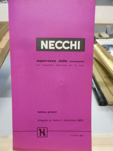 Necchi supernova julia - supernova,