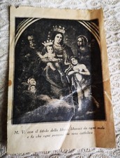 Antica Immagine Sacra Di Maria Della Salette