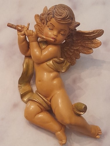 Angelo parete con flauto - da,