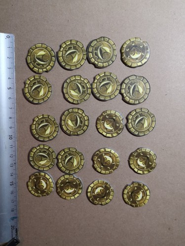 Gold tokens lot carton - gold, /