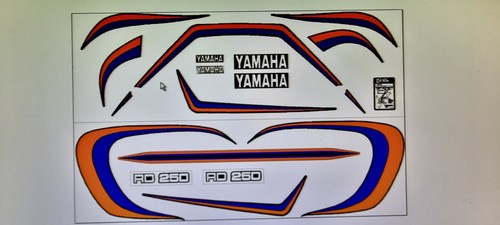 Kit decalcomanie yamaha - decalcomanie,