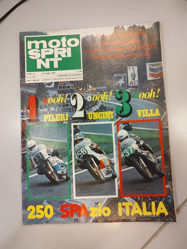 Moto sprint anno - moto, nr.