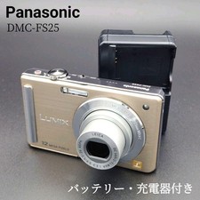 Panasonic DMC-FS25 LUMIX 12MP fotocamera digitale compatta con caricabatterie...