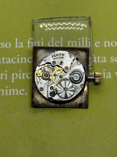 Movimento manuale zenith - manuale,