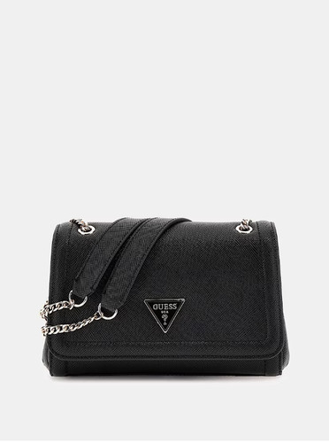 Guess tracolla noelle saffiano - guess,