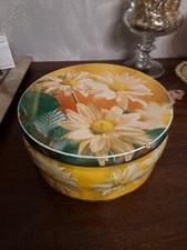 scatola latta ROTONDA vintage