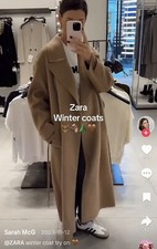 CAPPOTTO LANA DOUBLE FACE ZARA